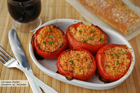 Tomates Rellenos al Horno | Receta Fácil y Deliciosa